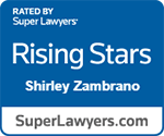 Rated By Super Lawyers | Rising Stars | Shirley Zambrano | SuperLawyers.com